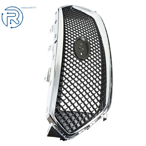 Front upper chrome black - front,